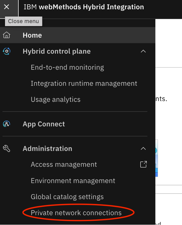 Private Network Connections